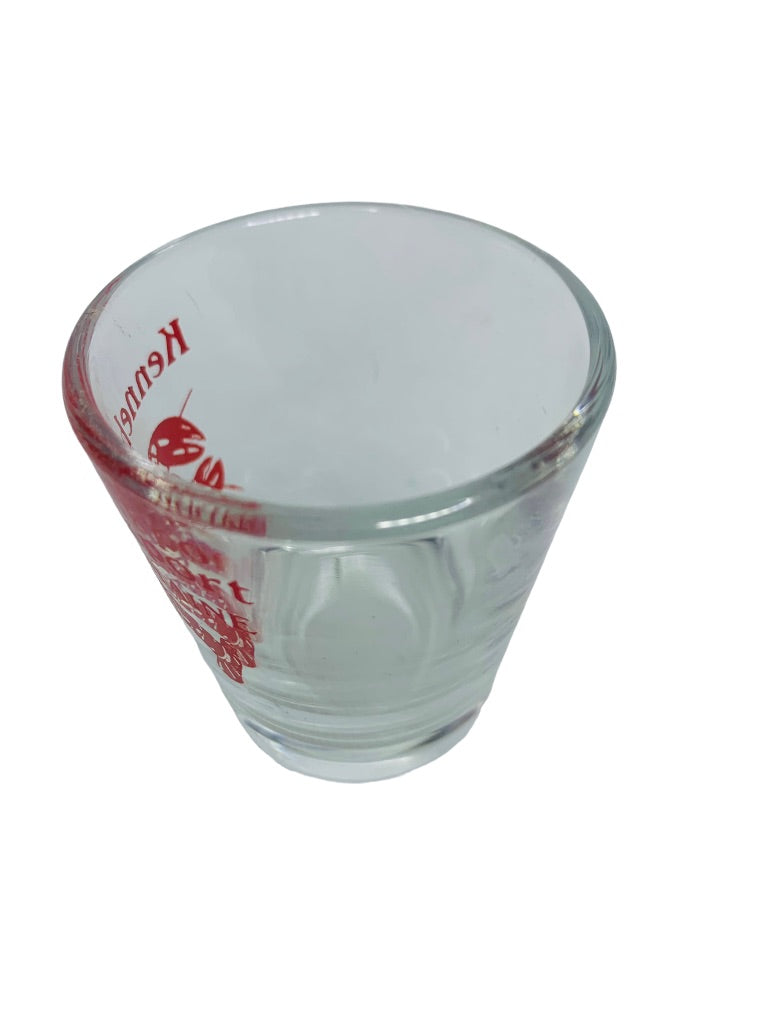 Kennebunkport Maine Souvenir Shot Glass 1.5 oz Barware Red Lobster