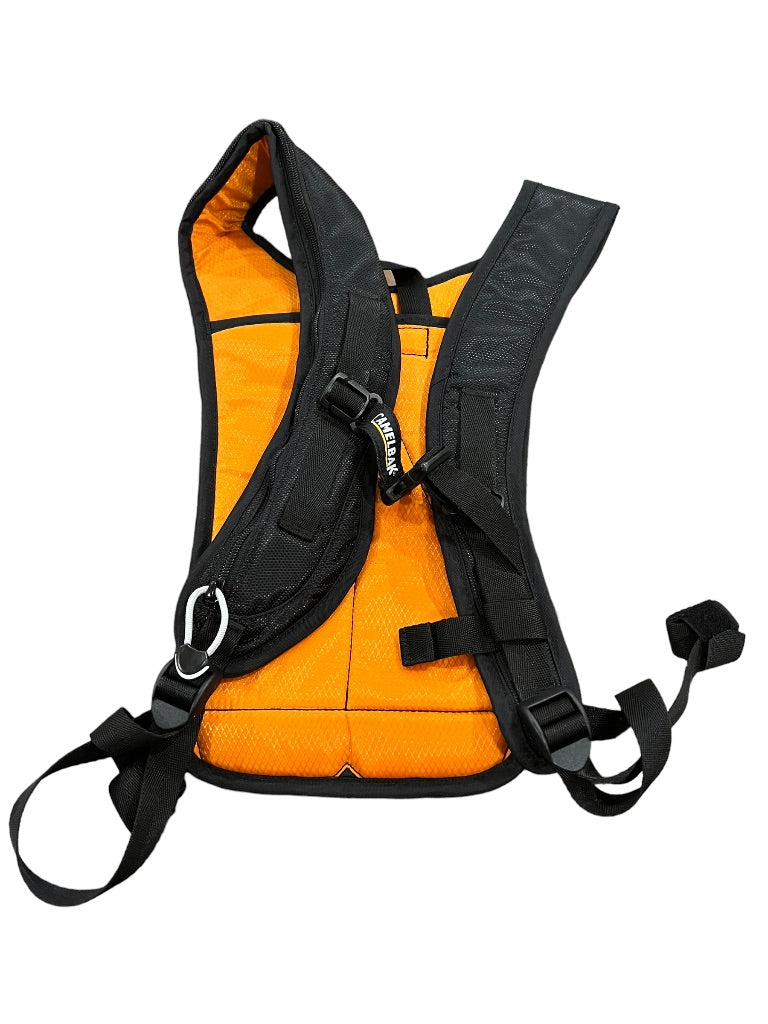 Camelback Snobowl Hydration Backpack No Bladder Orange Gray Black EUC