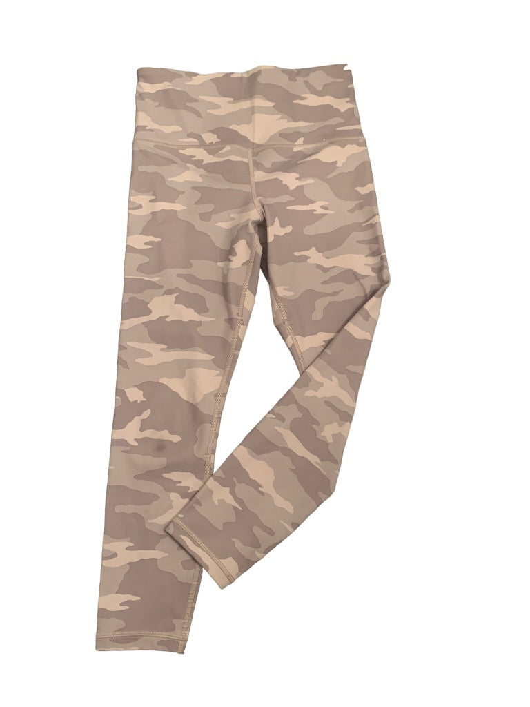 XSP Athleta Petite Gray Camo Elation 7/8 Tight Leggings Women's Workout