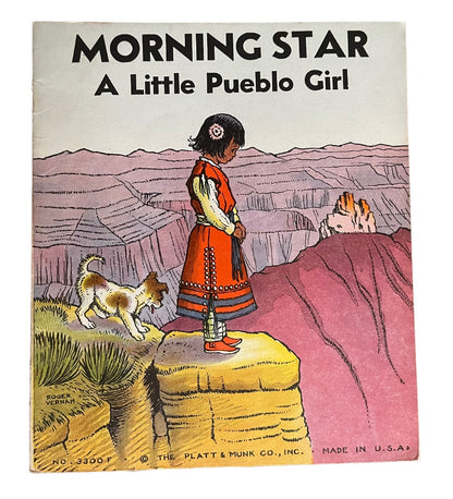 Set of 8 Vintage Native American 1935 Platt & Munk Made in USA Rodger Vernam Childrens Books