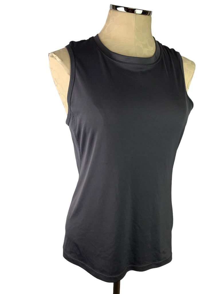 Large RBX Women's Charcoal Gray Crew Neck Tank Workout Top