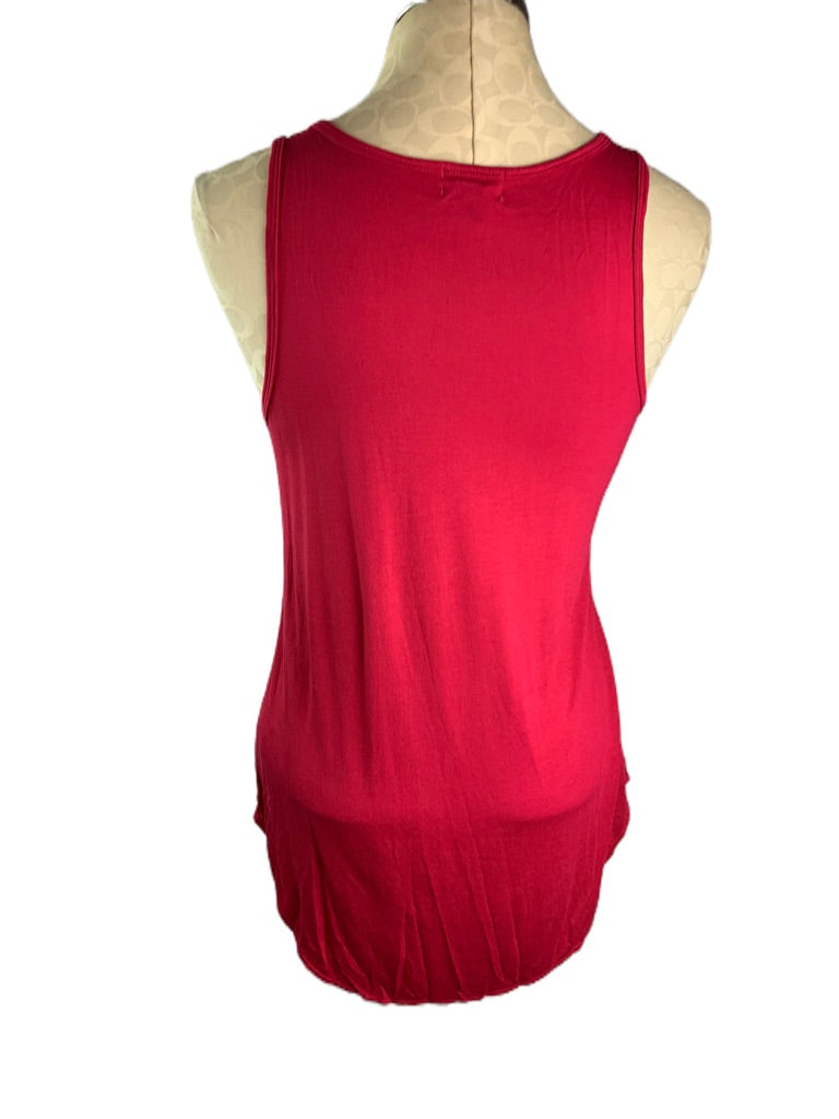 Small Old Navy Women's Raspberry Pink Tank Top Loose Fit Lightweight