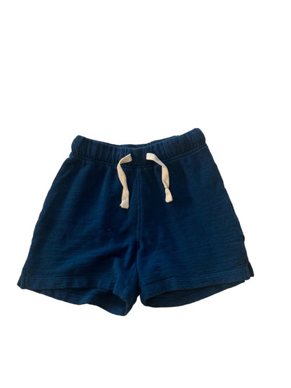 XS J.Crew Women's Blue Relaxed Terry Shorts Elastic Drawstring BE271