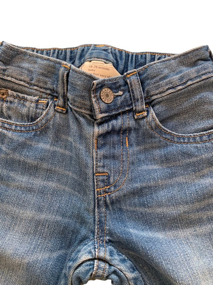 18-24 Months Gap Denim Girl's Pants Light Denim