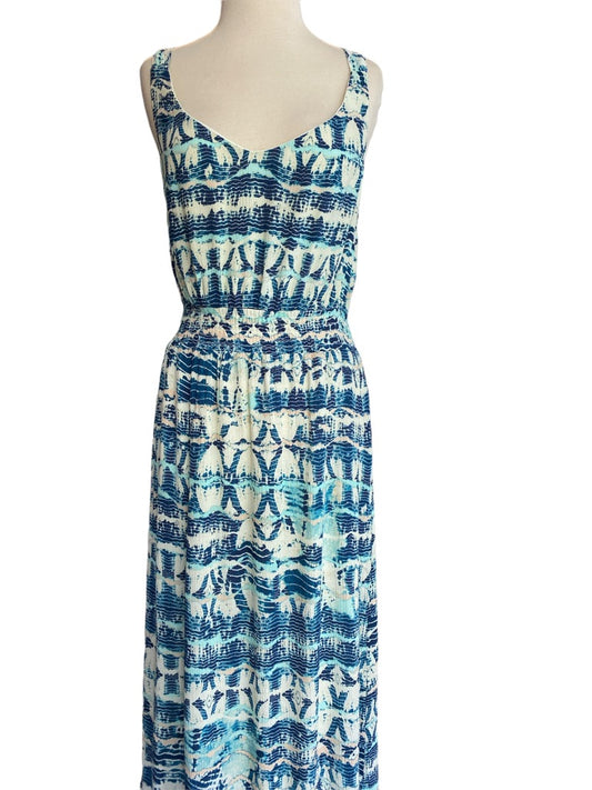 NWT 8 Nicole Miller Sleeveless Maxi Dress