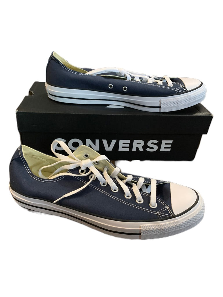 11.5 (Men's) 13.5 (Women's) Converse All Star New Navy Blue Low Top Sneakers