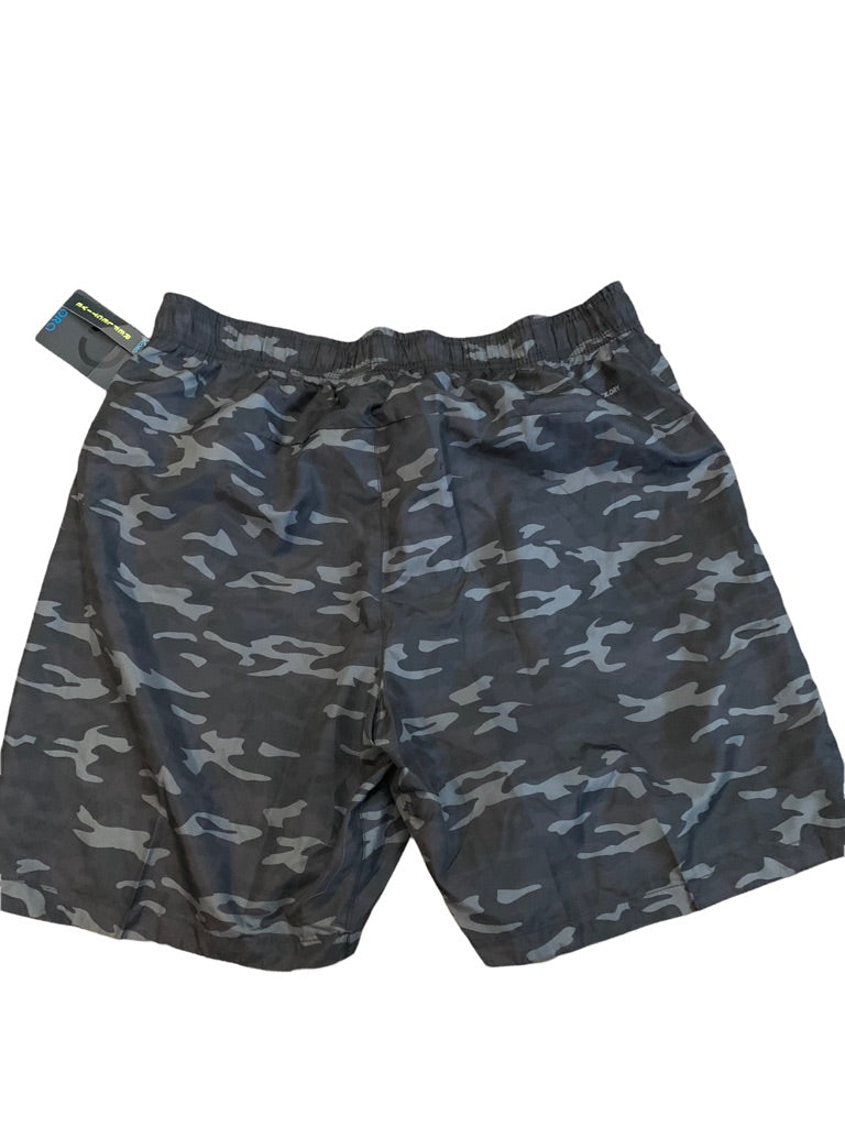 Large Skora Black and Camo Quick Dry Women's Running Shorts New Reflective