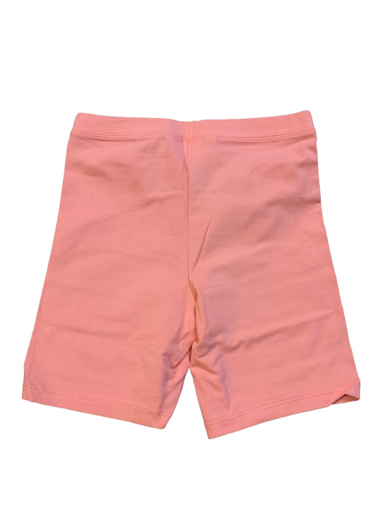 XL Amazon Essentials Girls Cart-Wheel Shorts Fitted Biker Peach Color