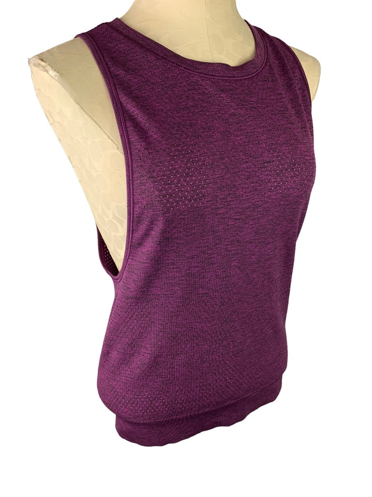 4 Lululemon Purple Women's Breeze By Perforated Muscle Tank Shirt Sleeveless