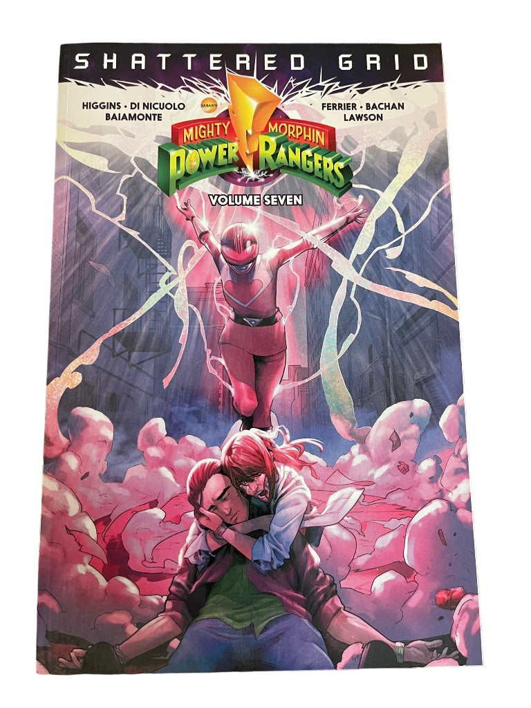 Signed Mighty Morphin Power Rangers Vol. 7 Shattered Grid Paperback