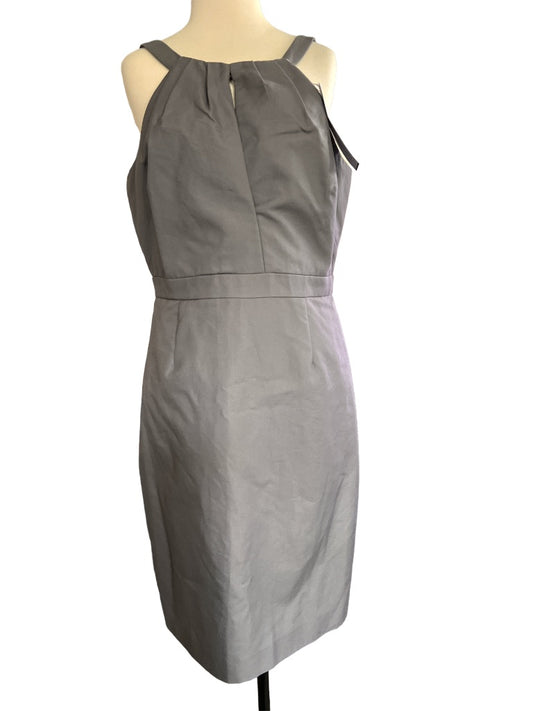 12 J. Crew Gray Cotton Twill Sleeveless Lined Dress NWT 65251