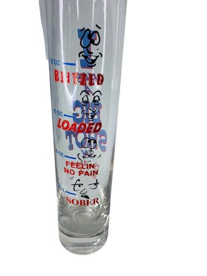 Large Shooter Shot Glass 8 oz Novelty "I was a Big Shot in Daytona Beach"