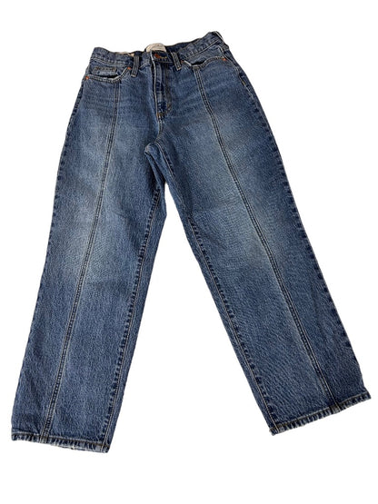 4 (27R) Universal Thread Vintage Straight Distressed Jeans Women's Denim