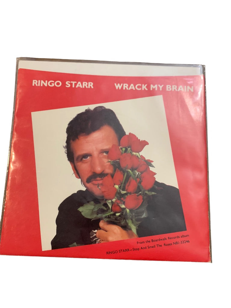 Ringo Starr Wrack My Brain 7" Single  1981 Album Sleeve Only NB7-11-130