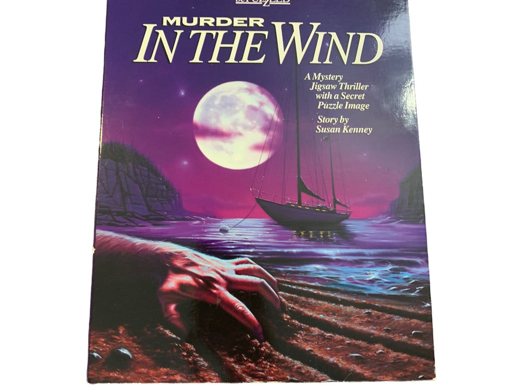 Murder in the Wind Mystery Jigsaw Thriller with a Secret Puzzle Image