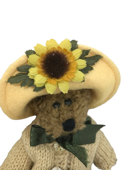 Boyds Bears & Friends 6" Teddy Bear Flora Mae . . . Bloom with Joy