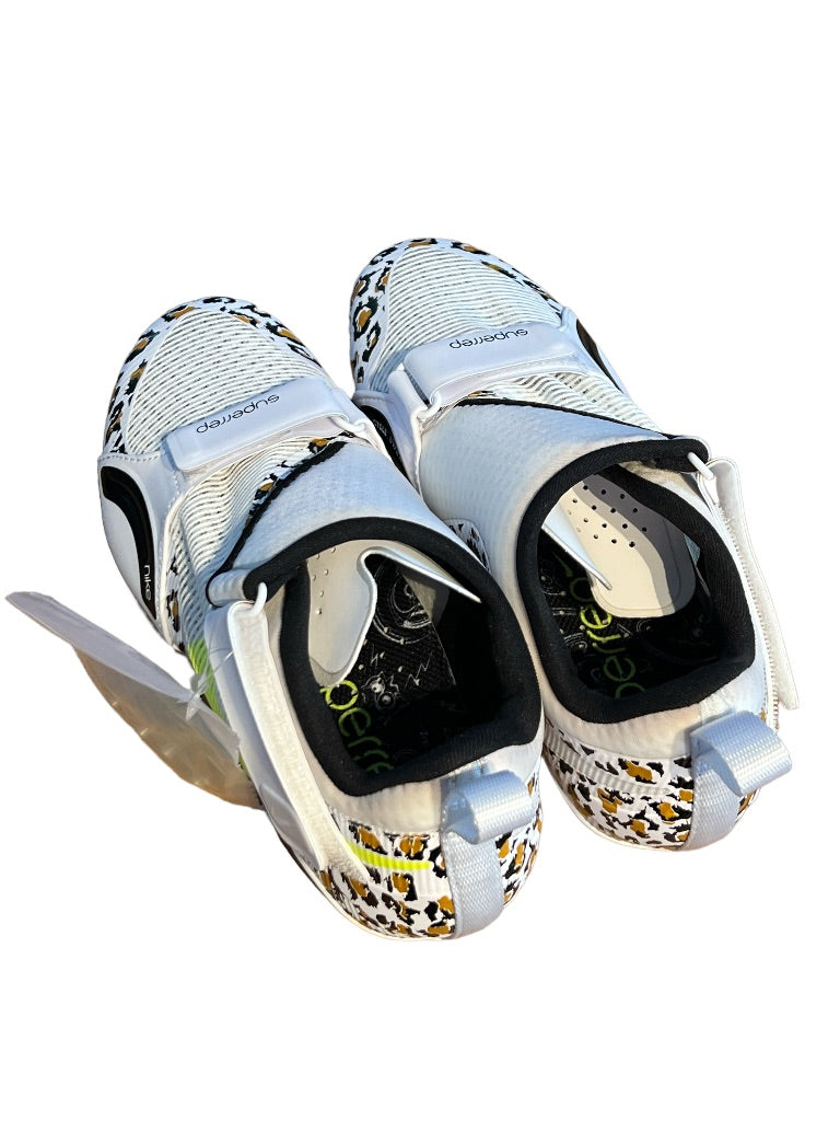 7.5 Nike SuperRep Cycle Leopard /White Shoes 2021 NEW Women's