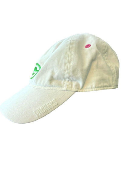 NFL Reebok Green Bay Packers White Pink Ball Cap Hat Cotton Adjustable Heart