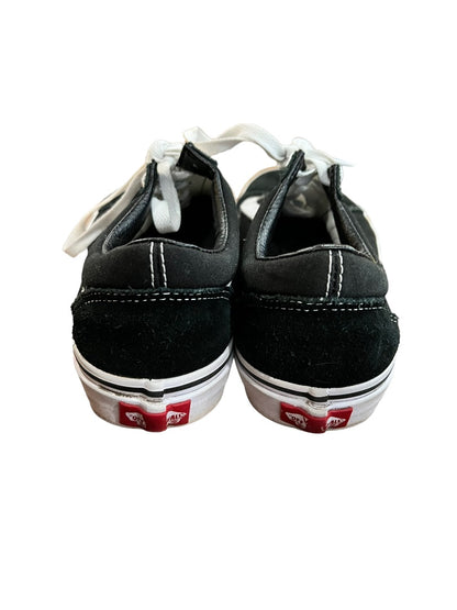 7.5 Women Vans Old Skool Skate Shoes Sneakers Black Suede Men 6