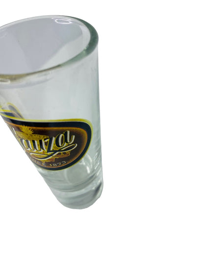 Sauza Tequila Shot Glass 3.5"h Barware Collectible