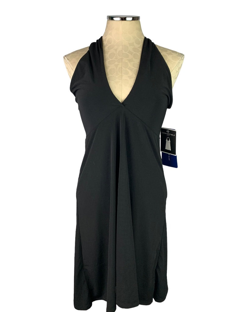 Medium Ocean Dream Signature The Convertible Dress Black Halter New