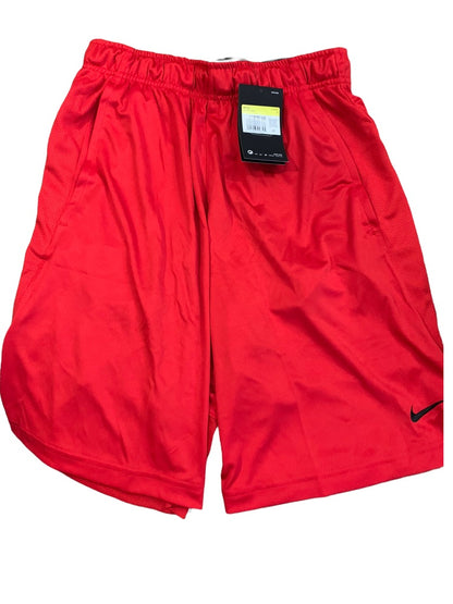 Small Nike Men's Standard Dri-Fit Red Shorts Training Pull On New