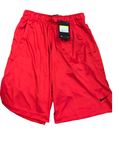 Small Nike Men's Standard Dri-Fit Red Shorts Training Pull On New