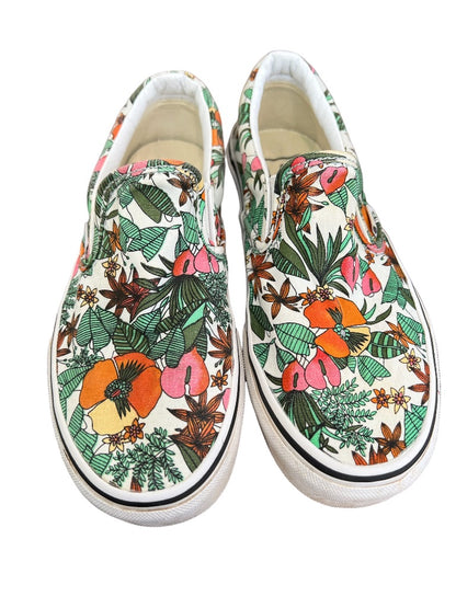 Vans Women's 6 Men 4.5 Classic Slip On Mutli Tropic