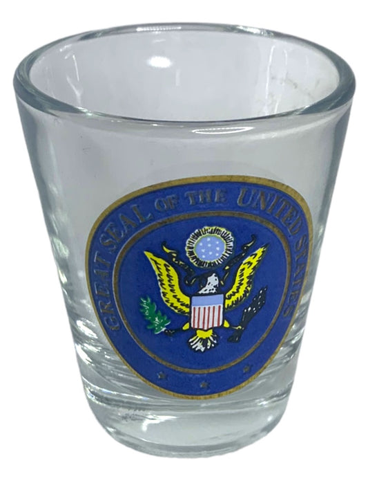 Great Seal of the United States Souvenir Shot Glass 1.5 oz