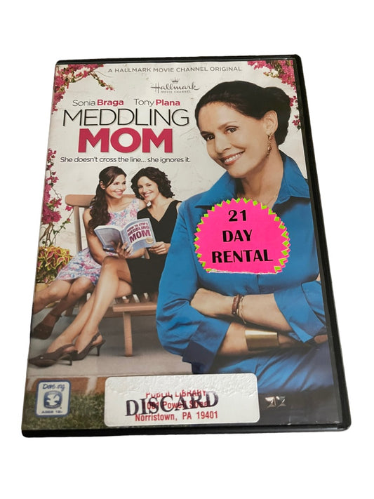 Meddling Mom DVD Hallmark Sonia Braga Tony Plana Discarded Library