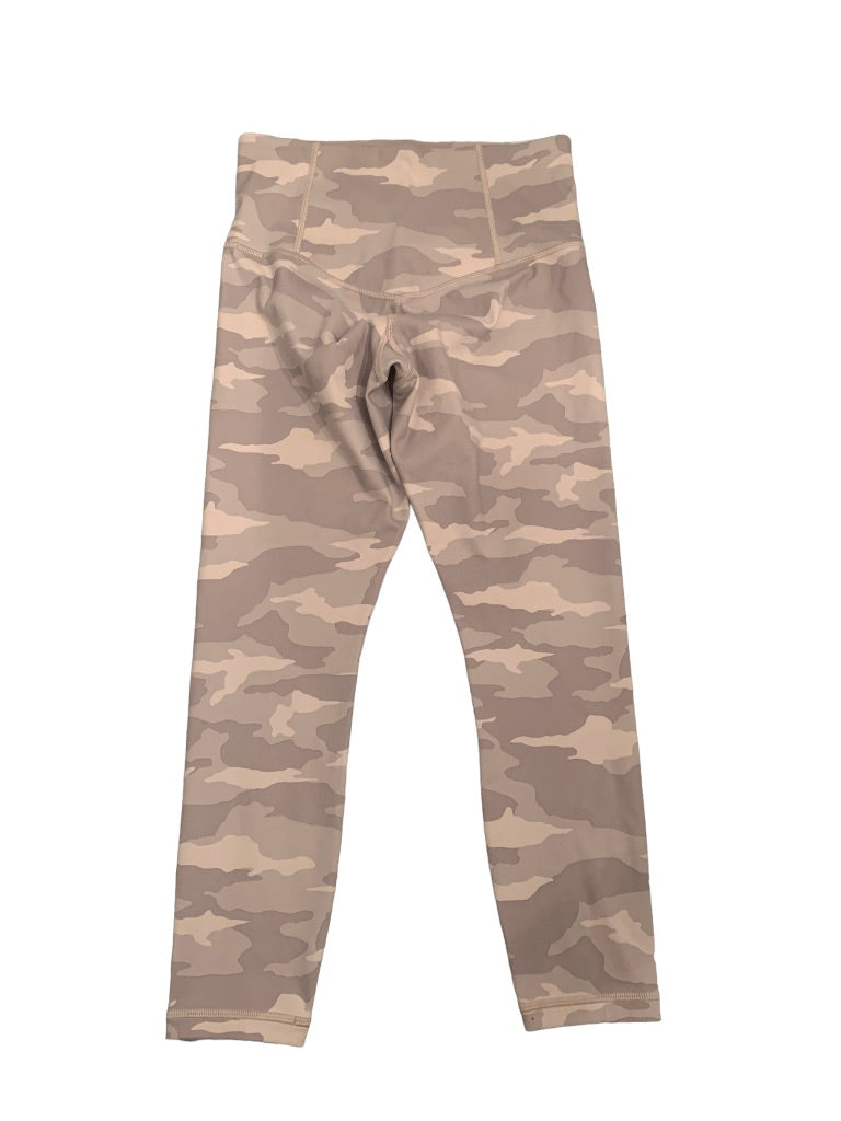 XSP Athleta Petite Gray Camo Elation 7/8 Tight Leggings Women's Workout