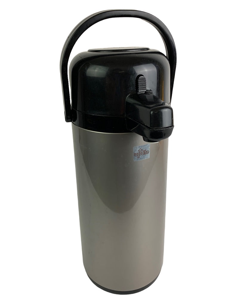 Peacock Air Pot Stainless Steel 2.5L Vacuum Coffee Dispenser Update International