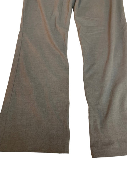 10 Dalia Collection Women's Gray Lightweight Dress Pants Modern Fit