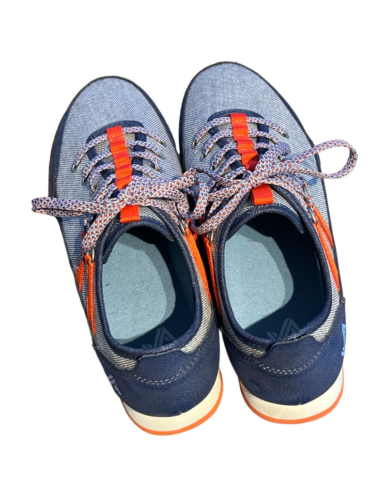 7.5 M Forsake Acadia Purple Orange Sneakers NWOB (38)