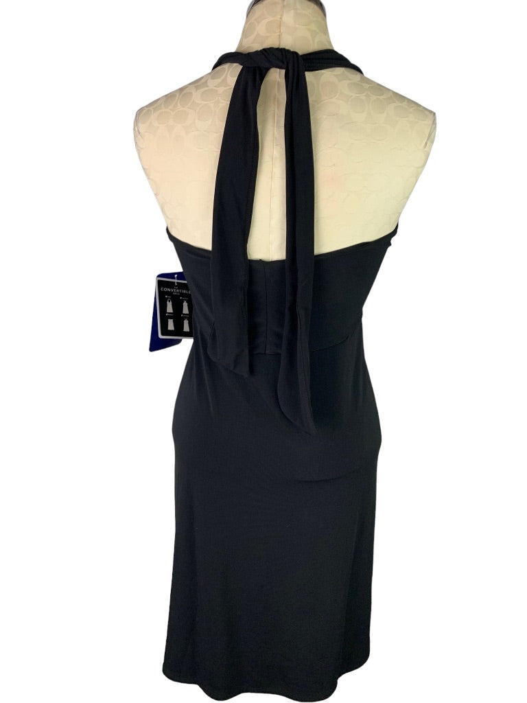 Medium Ocean Dream Signature The Convertible Dress Black Halter New