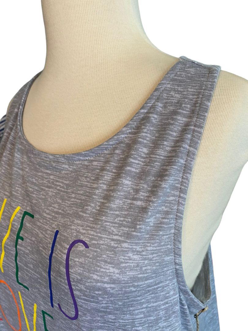 NWT Rae Dunn "Love is Love" Pride Tank Top