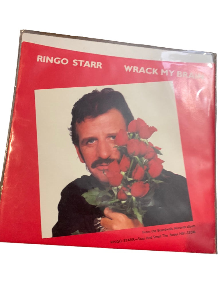 Ringo Starr Wrack My Brain 7" Single  1981 Album Sleeve Only NB7-11-130