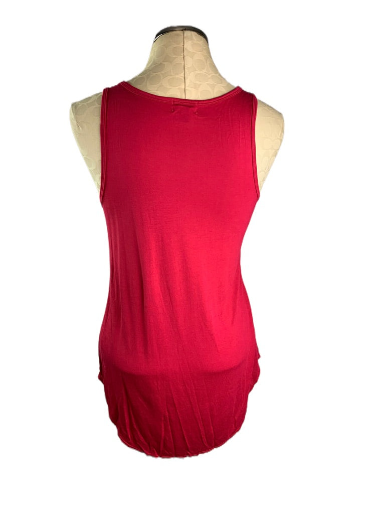 Small Old Navy Women's Raspberry Pink Tank Top Loose Fit Lightweight