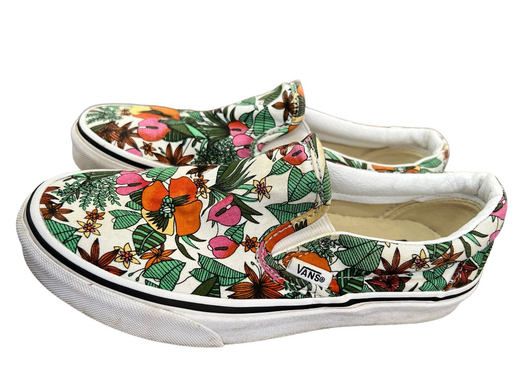 Vans Women's 6 Men 4.5 Classic Slip On Mutli Tropic