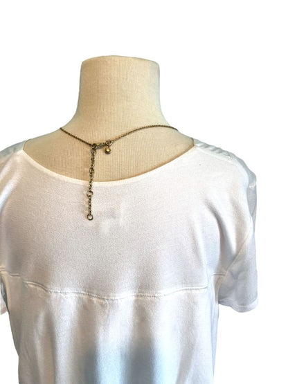 , preview full size image J. Crew Pineapple Passion Gold with Amber Crystals Pendant Necklace EUC