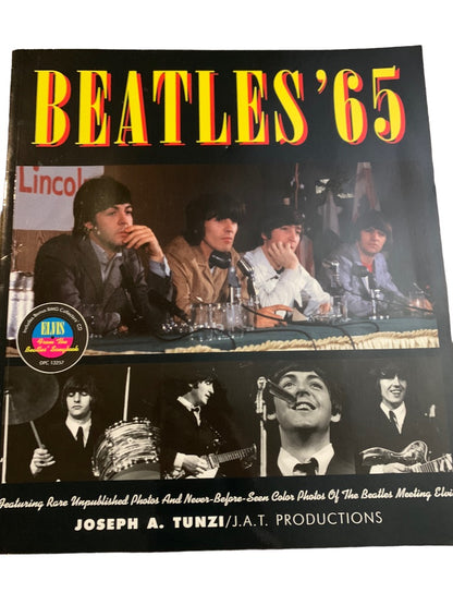 Beatles '65 by Joseph A. Tunzi (2002) Photo Book  Elvis sings Beatles' Songs CD