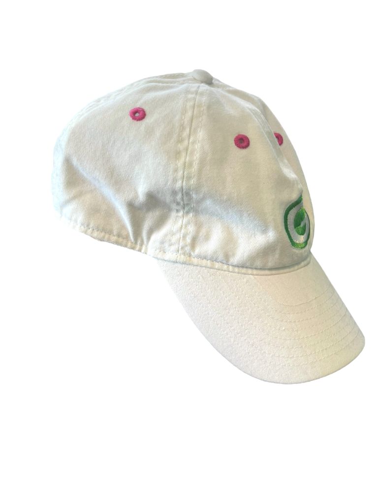 NFL Reebok Green Bay Packers White Pink Ball Cap Hat Cotton Adjustable Heart