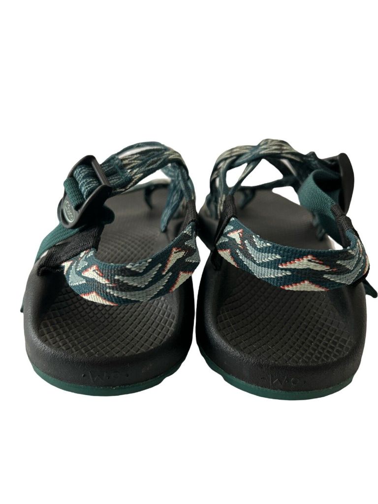 9 CHACO Z Boulder X2 Classic Boost Teal Diamond Sport Sandals Women's