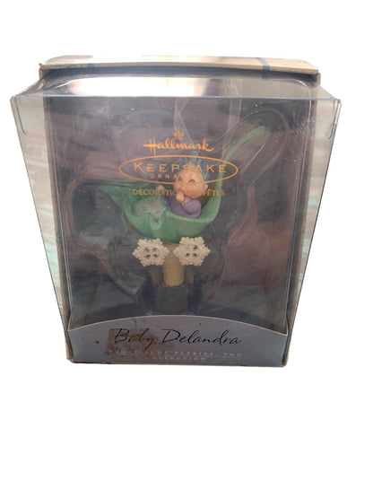Hallmark Baby Delandra Frostlight Faeries Babies Collection 2002 Ornament