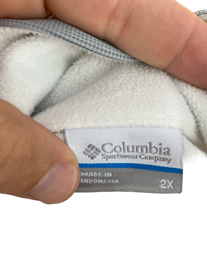 2X Columbia 1/4 Zip Fleece Pullover Jacket