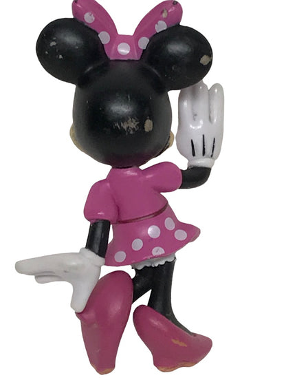 Minnie Mouse 3.5" Sweetheart Figurine Vinyl Figurine Orchid Dress