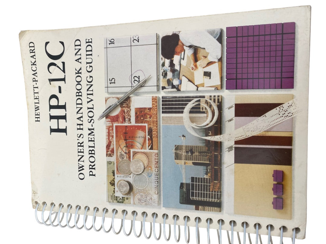 CalculatorHP 12C Financial Calculator With Owner Handbook Tested