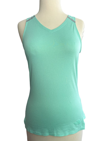 Small North Face Mint Green Athletic Tank Top Vented Back