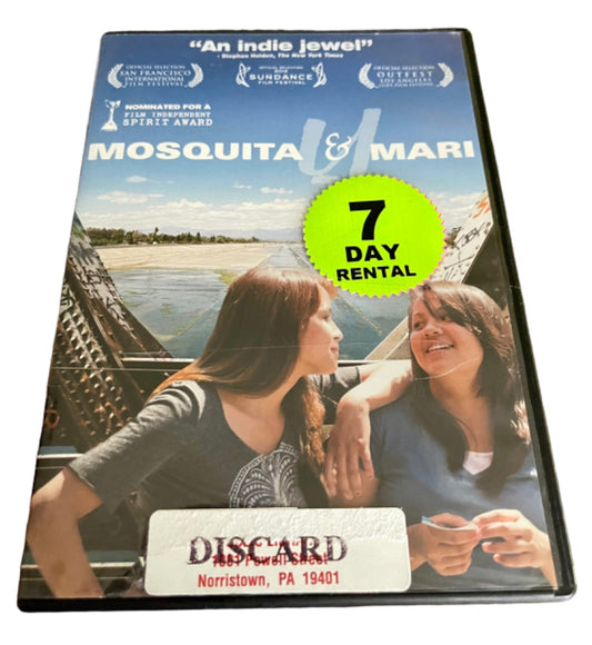 Mosquita & Mari DVD 2012 Fenessa Pineda Venecia Troncoso Discarde Library