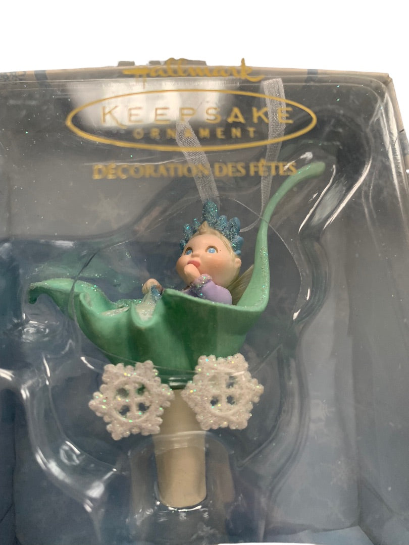 Hallmark Baby Delandra Frostlight Faeries Babies Collection 2002 Ornament